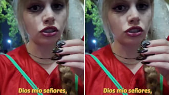 “Fue uno de los peores momentos de mi vida”: influencer polaca relata caos durante juego RD-Haití