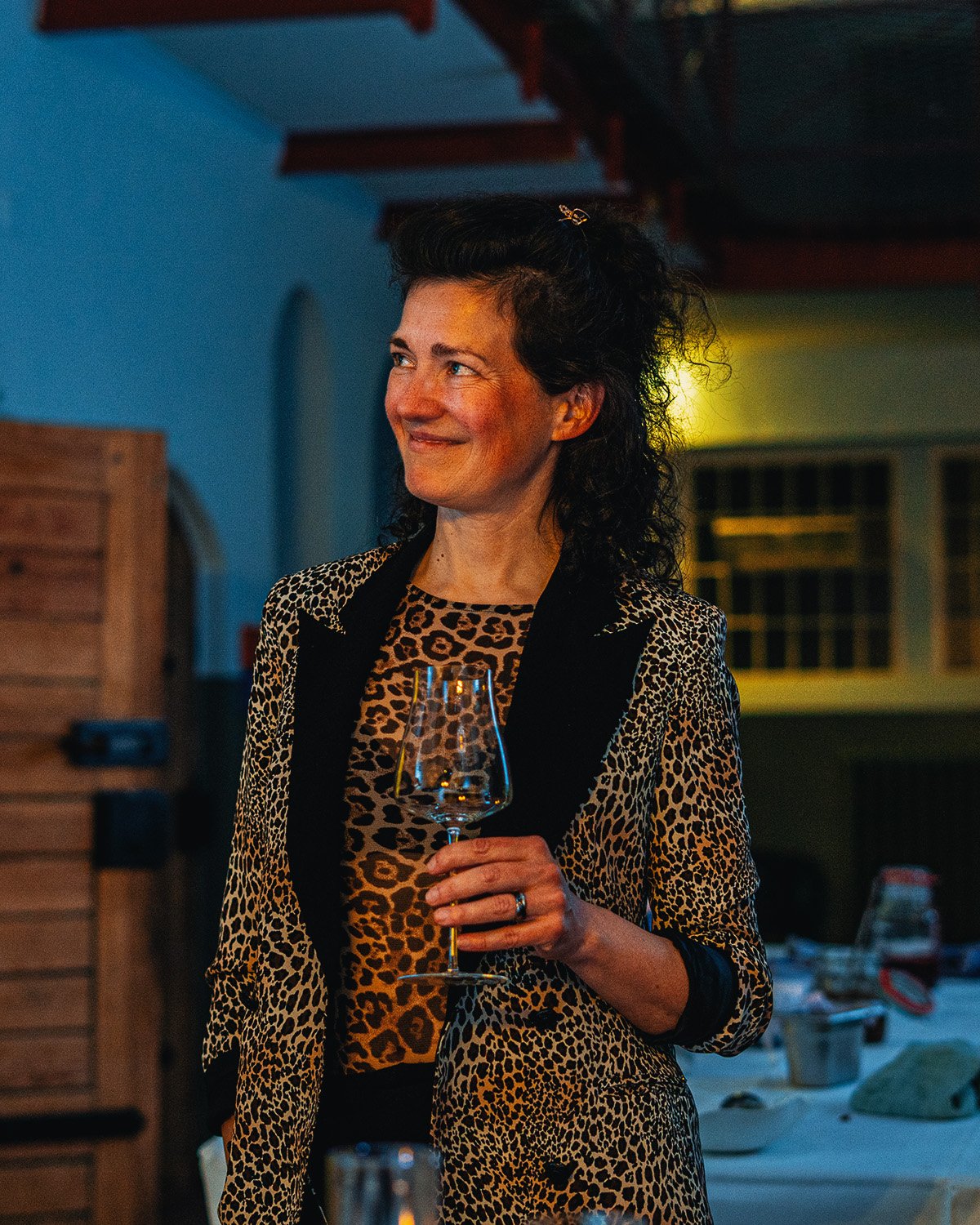 Alexandra bei einem Sektlust Tasting