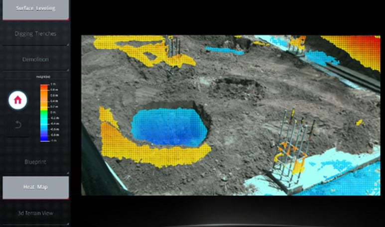 Vision based terrain mapping and visualization