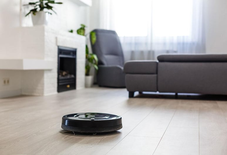 Optimizing cleaning efficiency of robotic vacuum cleaner