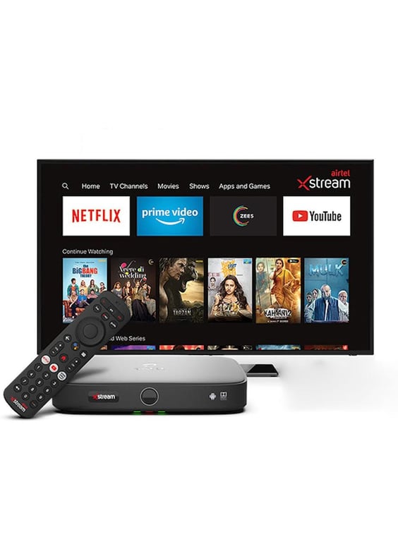 Airtel Xstream - India's first Hybrid set-top box