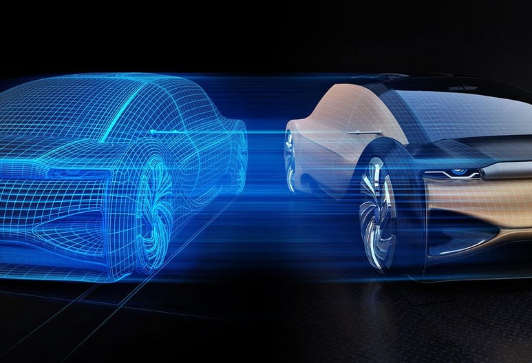 Development of features for Electric Vehicle Battery using Digital Twin