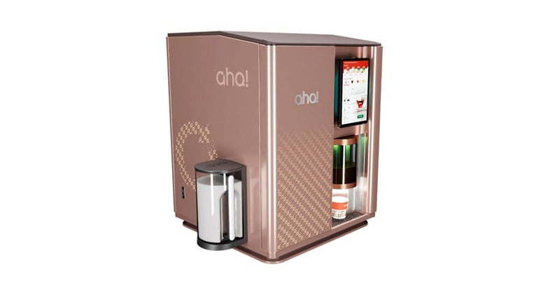 aha! – Vending Machine designed by Tata Elxsi for Chaayos