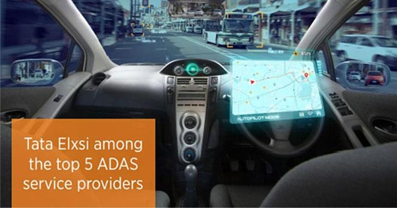 Tata Elxsi among Top 5 ADAS service providers worldwide