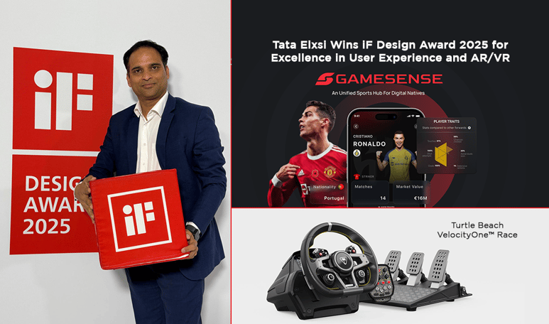 Tata Elxsi Wins Two iF Design Awards for Excellence in User Experience and AR/VR