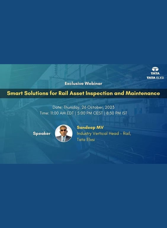 Smart Solutions for Rail Asset Inspection and Maintenance