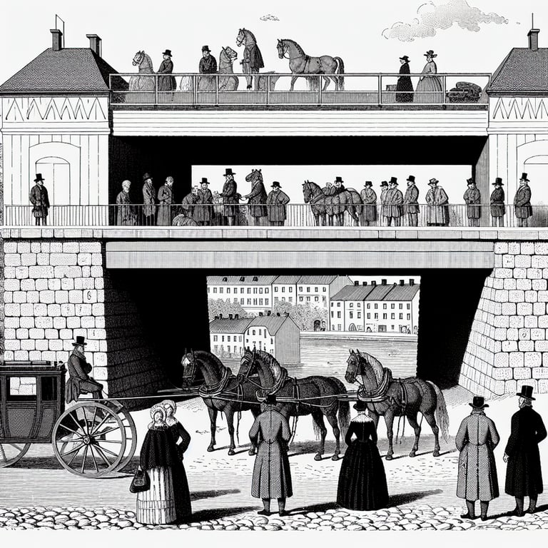 Tullgarnsbron i Uppsala ur funktion – fastnad i höjdt ställning