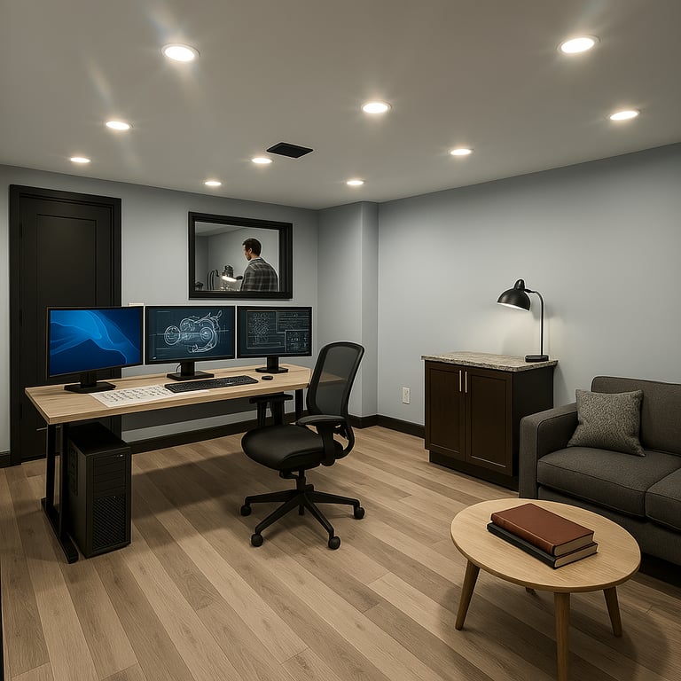 An interior shot of Unit 257