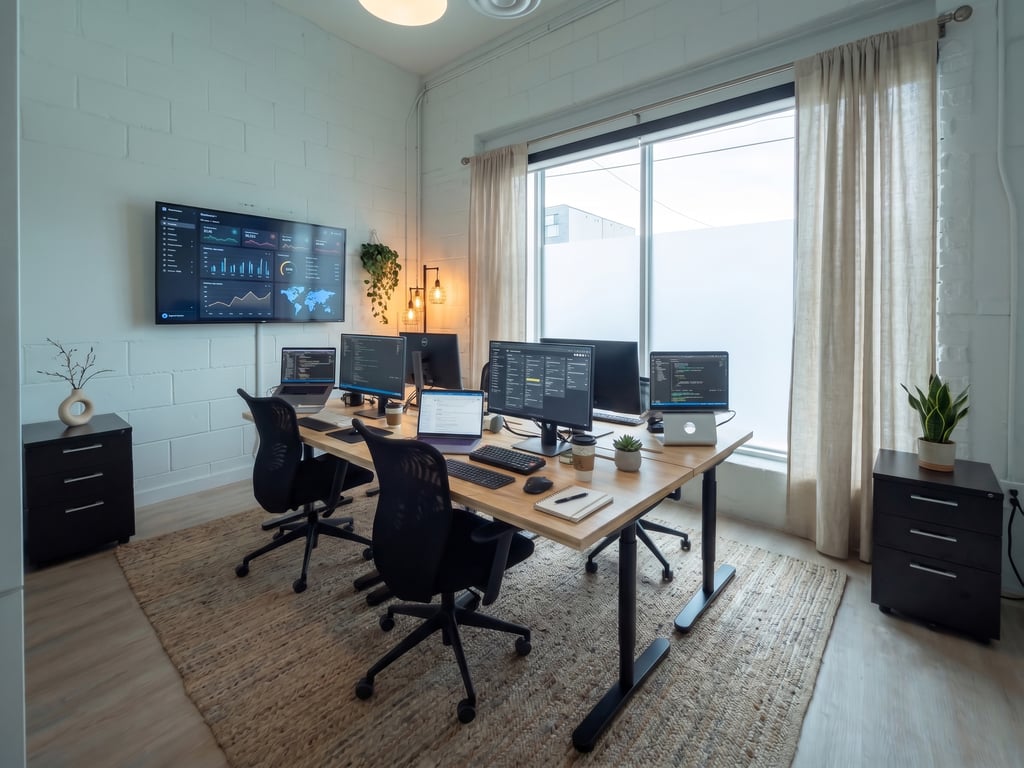 An interior shot of 6 + 4 Person