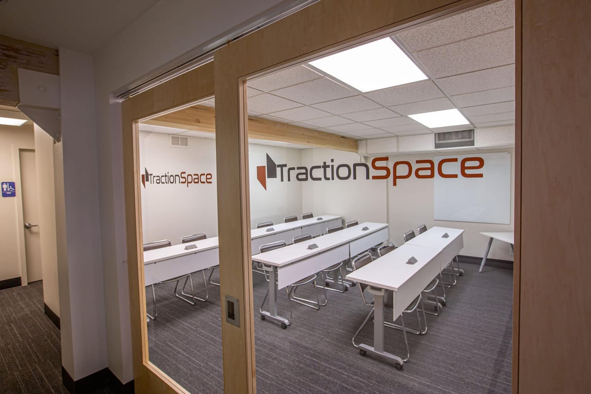 An interior shot of Pacific Ave Classroom