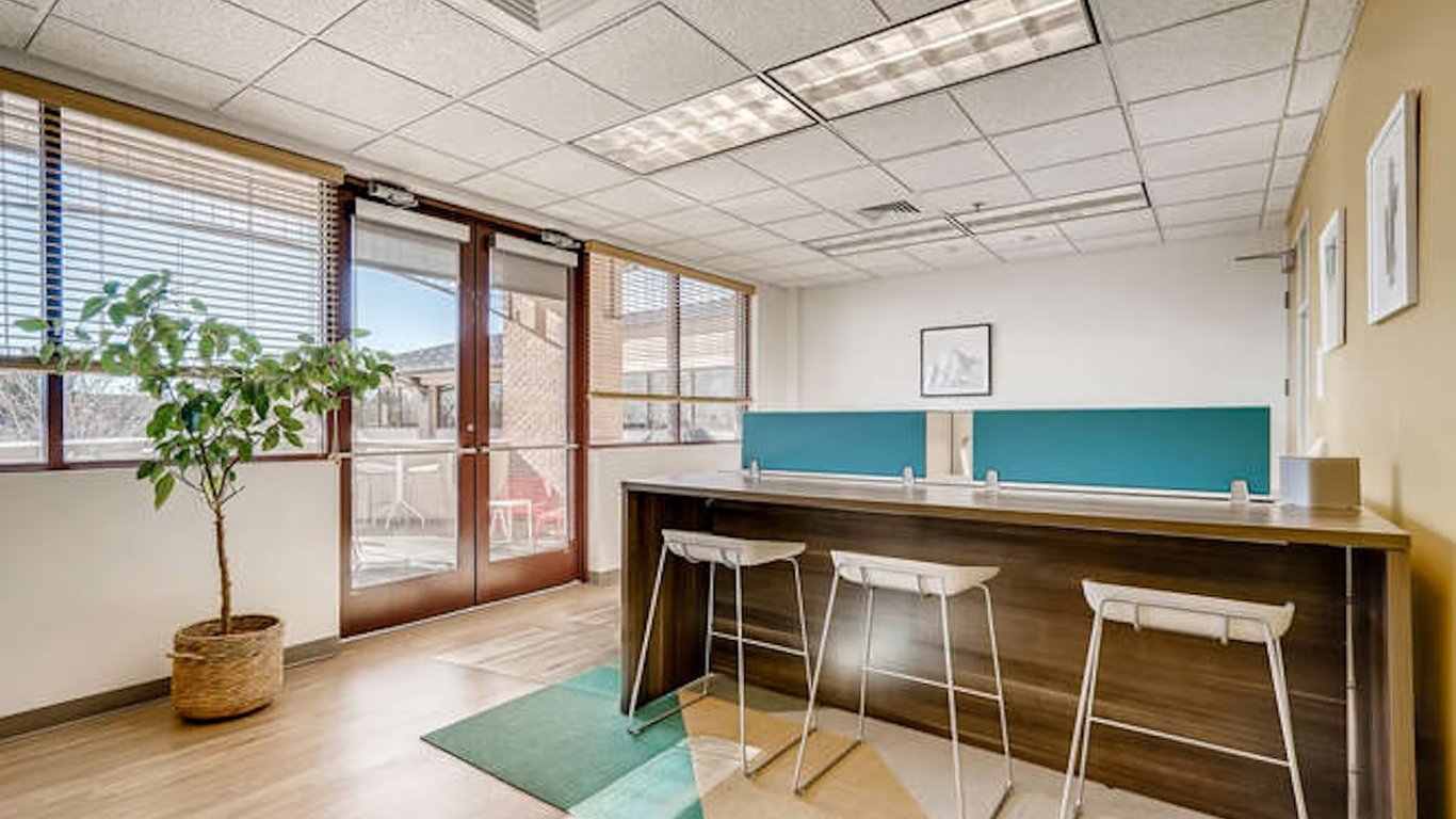 An interior shot of Office Evolution - Louisville