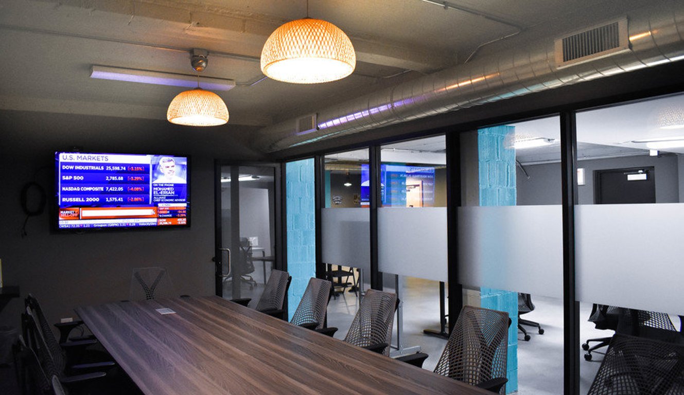 An interior shot of LL Conference Room