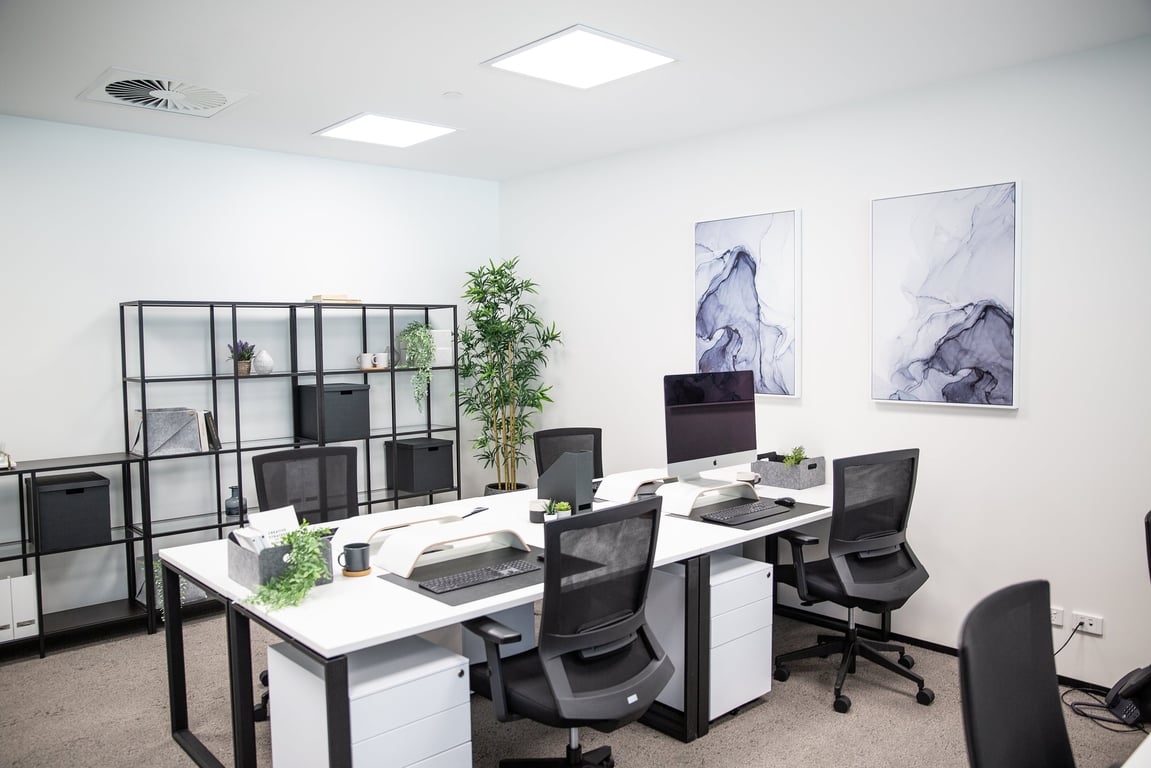 An interior shot of Suite 20