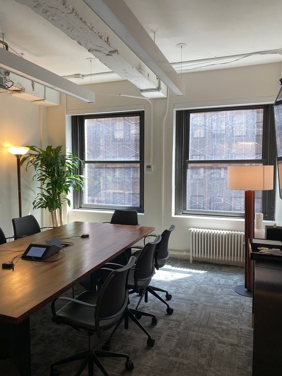 An interior shot of Conf. Room F