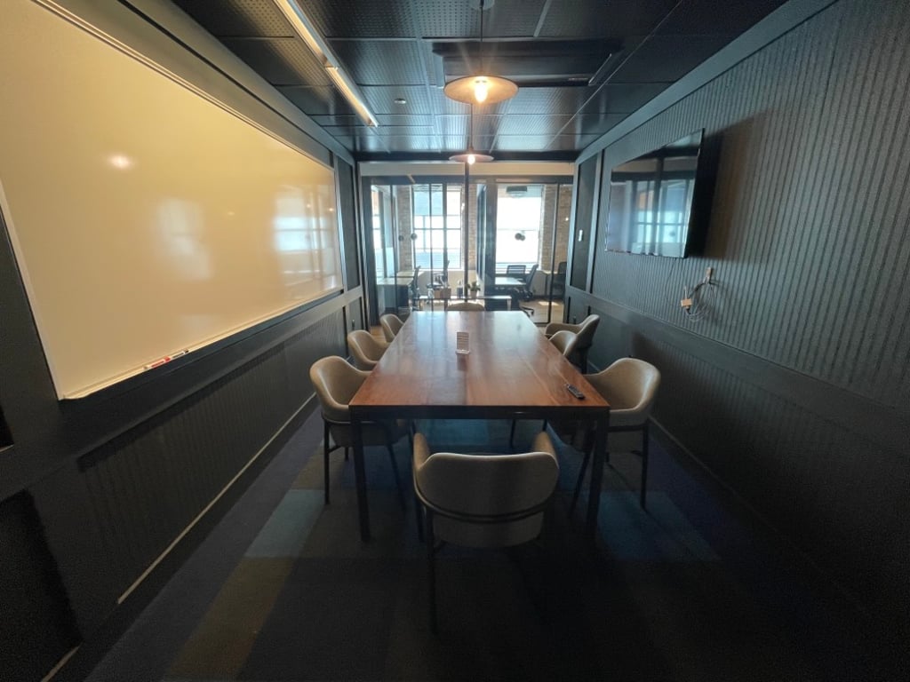An interior shot of Halsted Conference Room