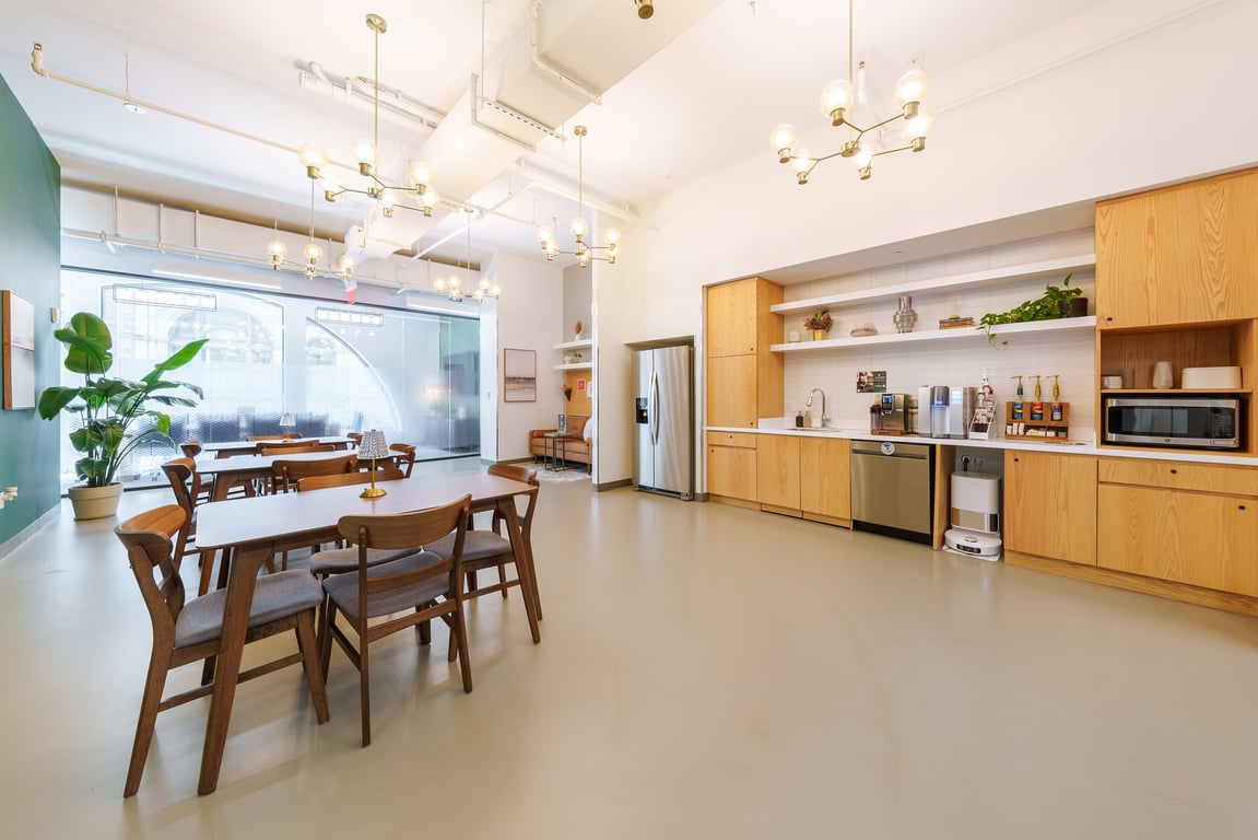 An interior shot of Le Parc Coworking Offices