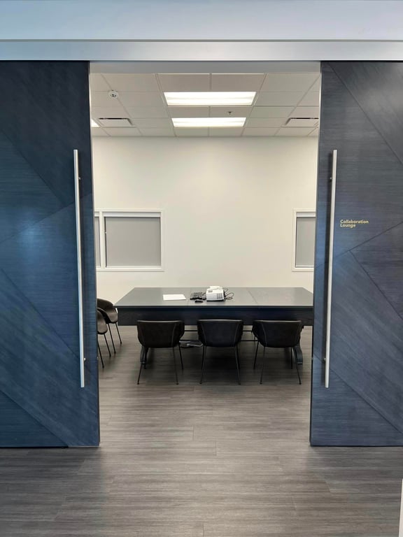 An interior shot of Boardroom