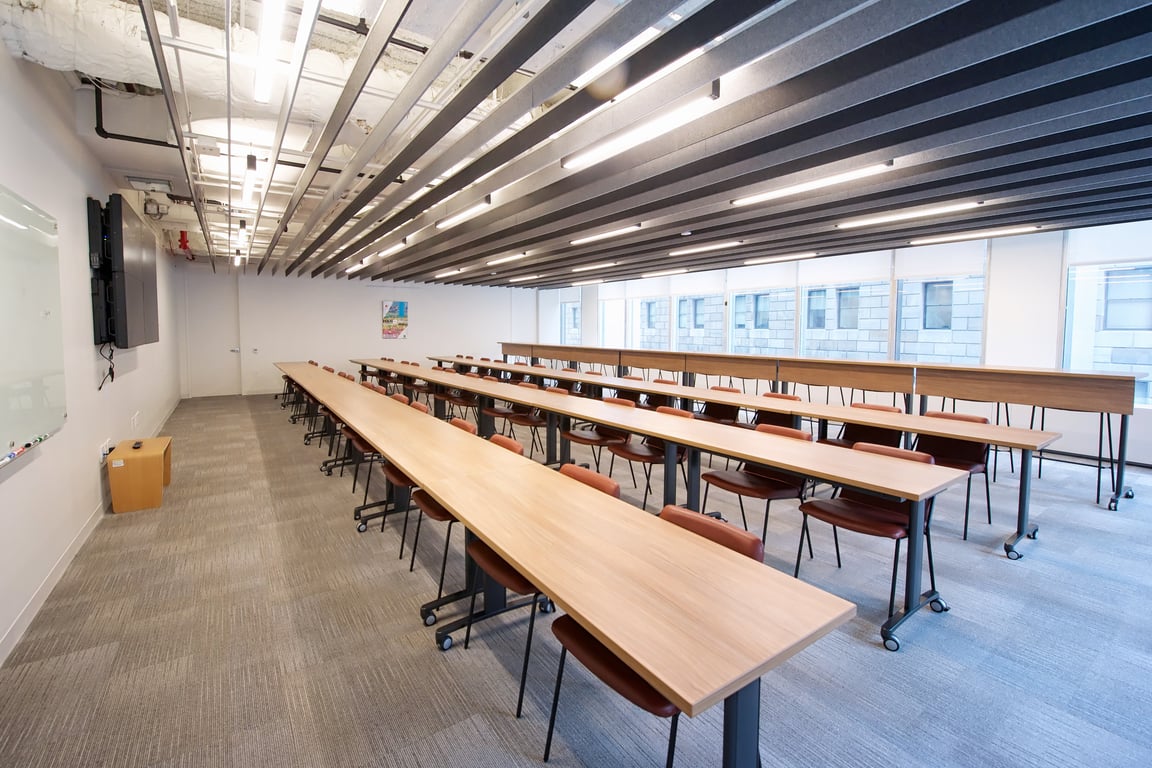 An interior shot of Atlas Ideation Studio