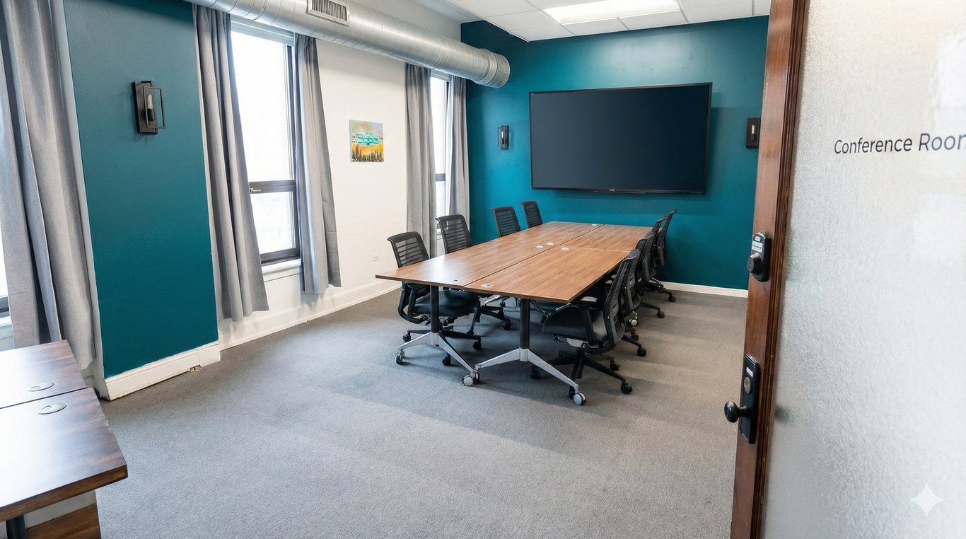 An interior shot of The Ashland Conference Room
