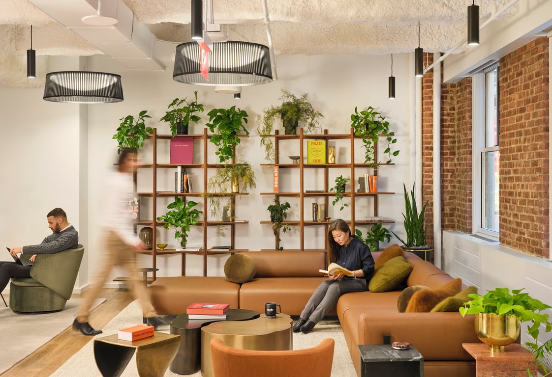 An interior shot of Studio at 1 Rockefeller Plaza