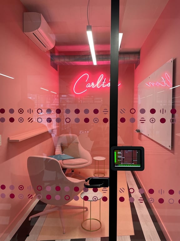 An interior shot of Carlton