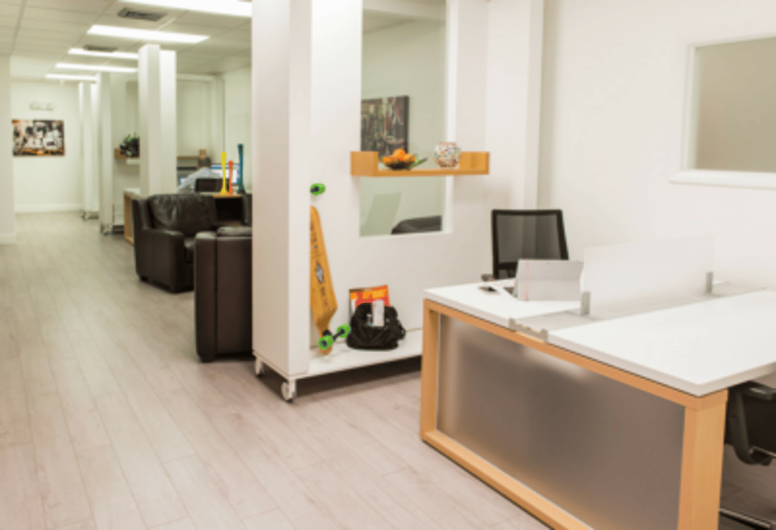 An interior shot of Crown Center Executive Suites