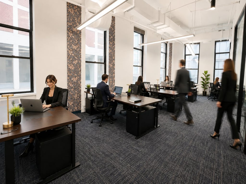 An interior shot of 20 Person Office Downtown 50 Franklin