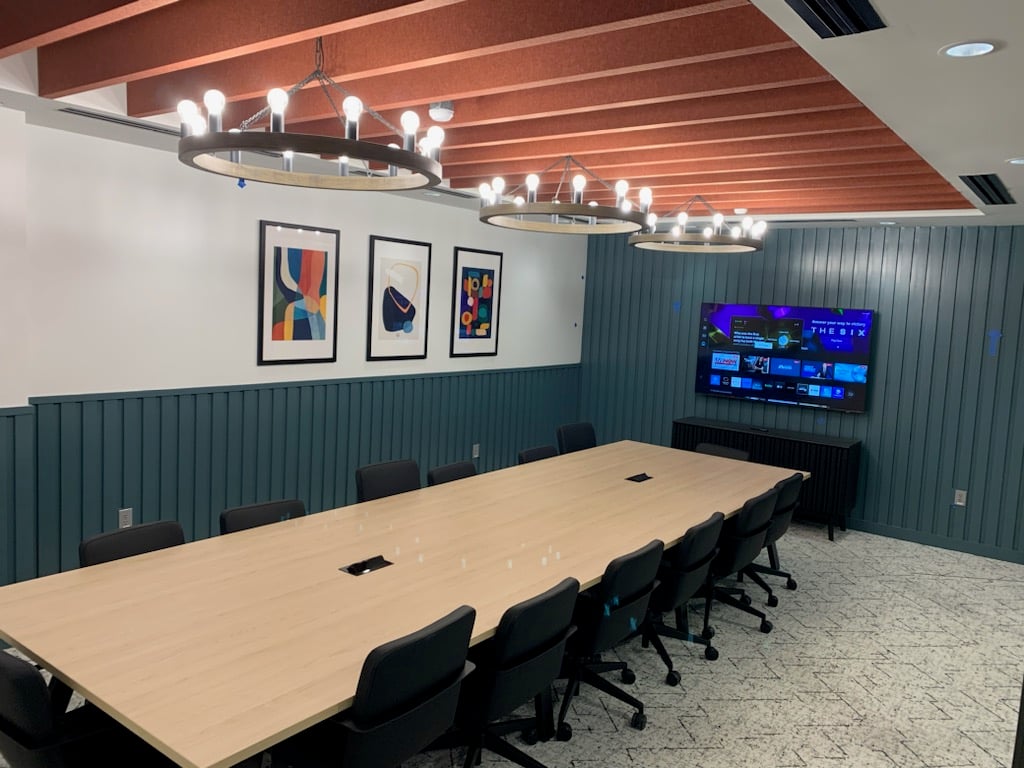 An interior shot of Board Room