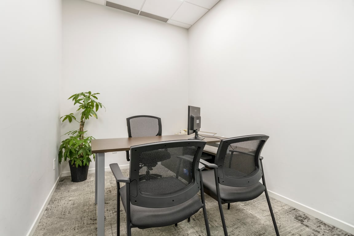 An interior shot of Private Officee