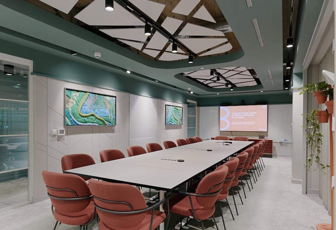 An interior shot of Room 2