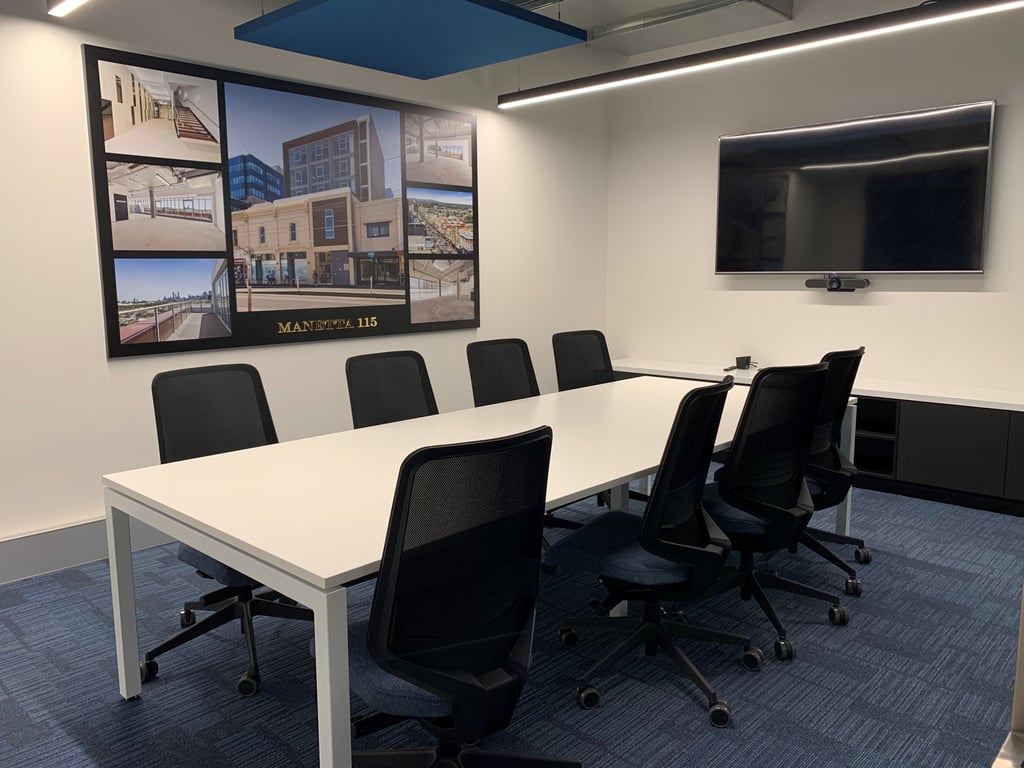 An interior shot of Meeting Room