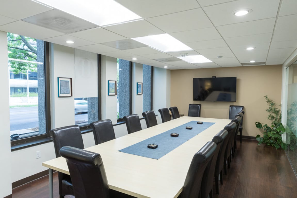 An interior shot of Large Conference Room