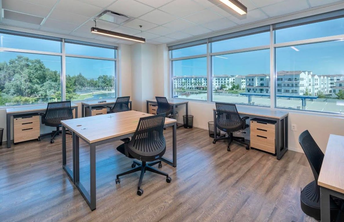 An interior shot of 4 Person Private Office