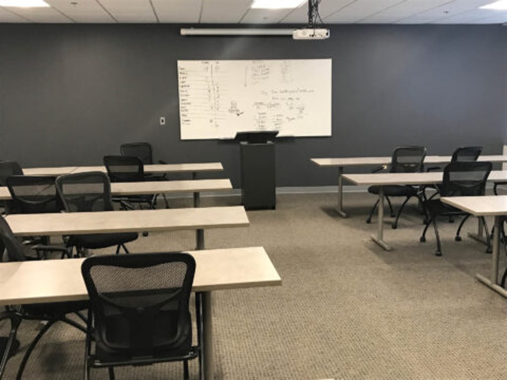 An interior shot of Seminar/Training Space