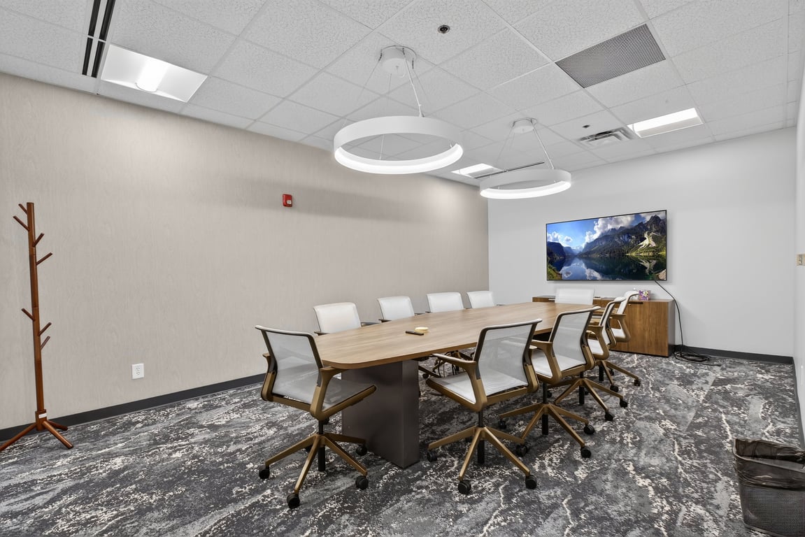 An interior shot of Boardroom