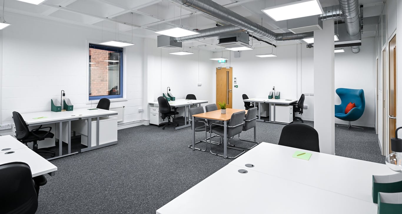 An interior shot of 19 Person Private Day Office