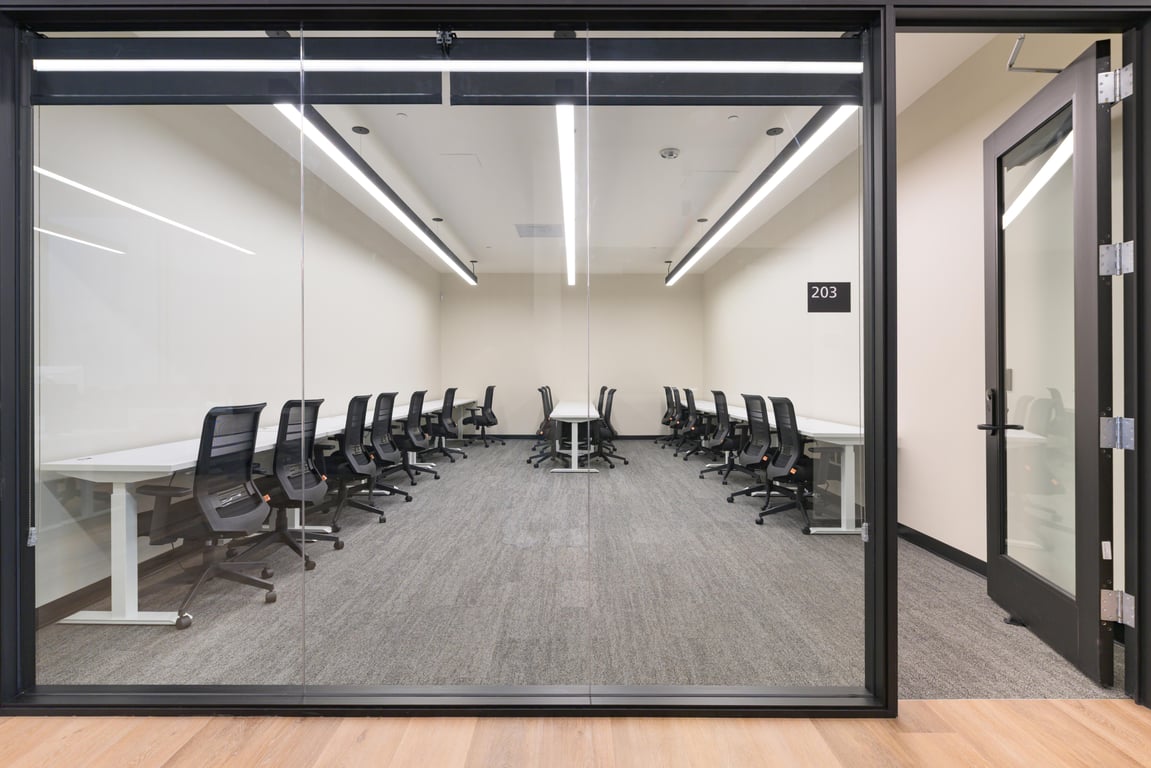 An interior shot of Suite 203-C at STAK Space - Level 2
