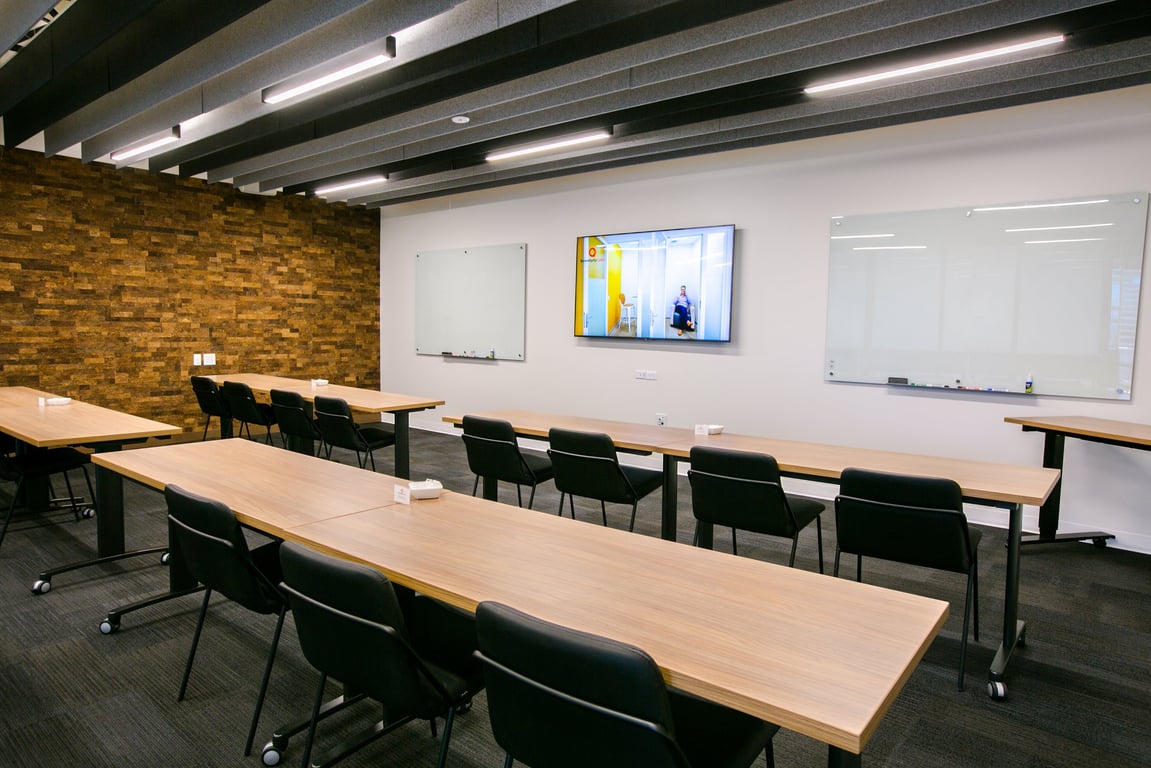 An interior shot of Atlas Ideation Studio