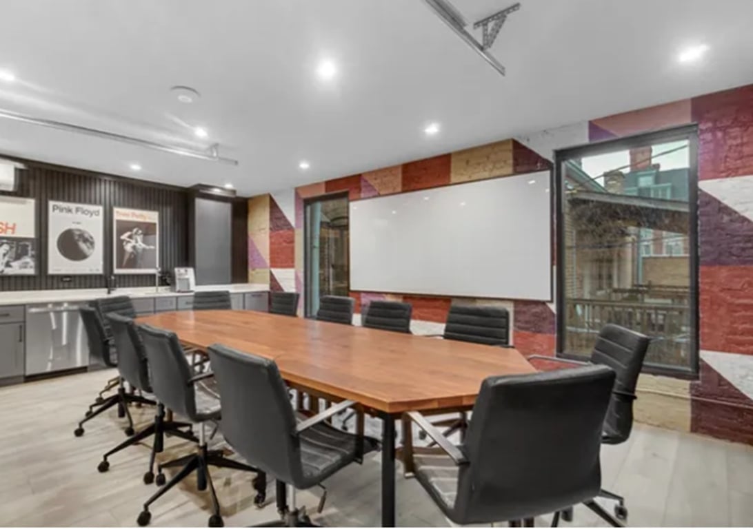 An interior shot of Collab Room