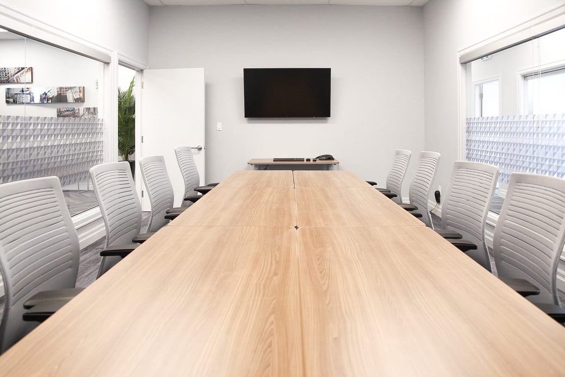 An interior shot of Connection Meeting Room