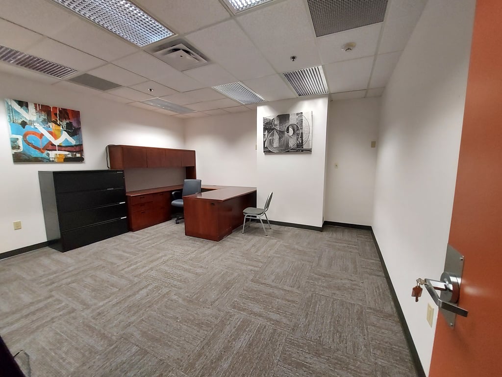 An interior shot of Private Office 02