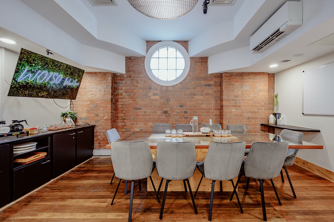 An interior shot of The Foundry Room