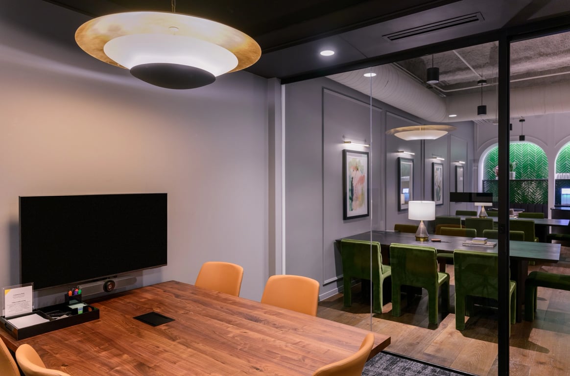 An interior shot of Conference A