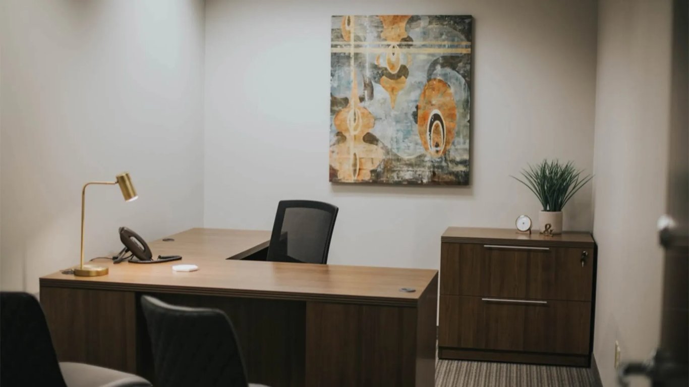 An interior shot of Private Office at Uptown Dallas