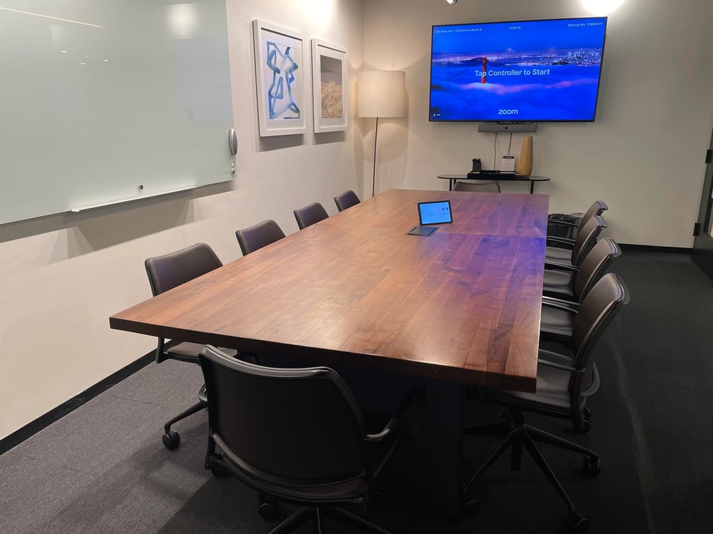 An interior shot of Conference G
