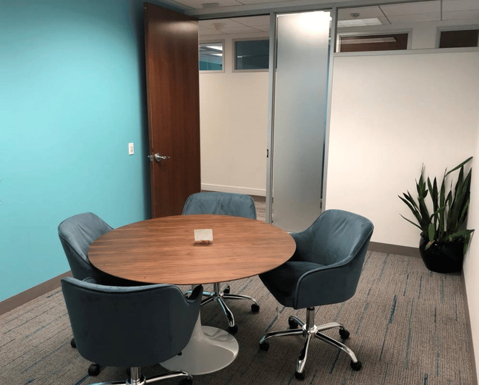 An interior shot of The Huddle Room