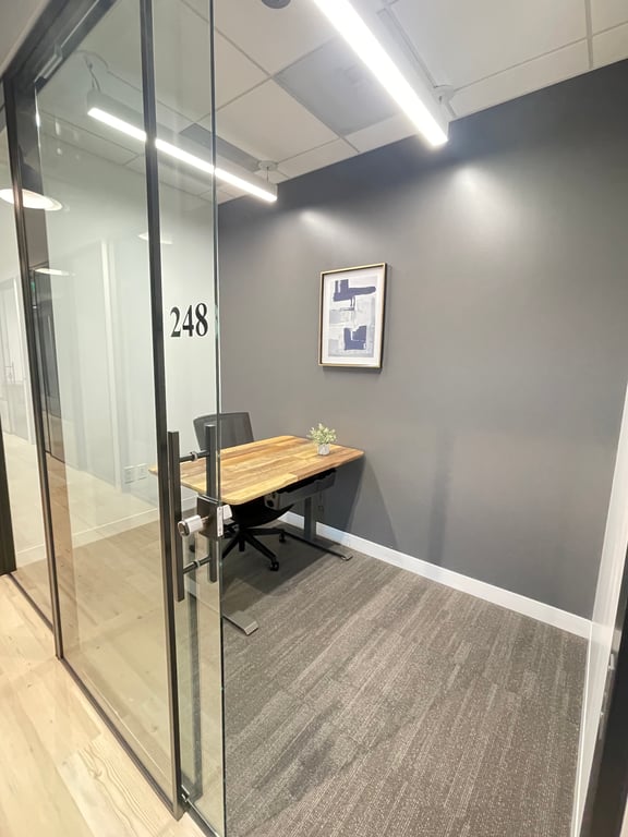An interior shot of 1 Person Office