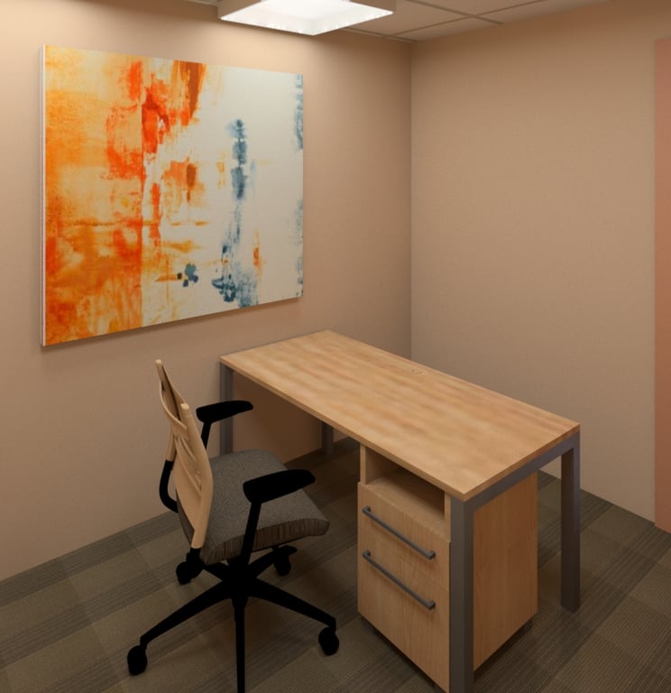 An interior shot of 338 - Private Interior Office