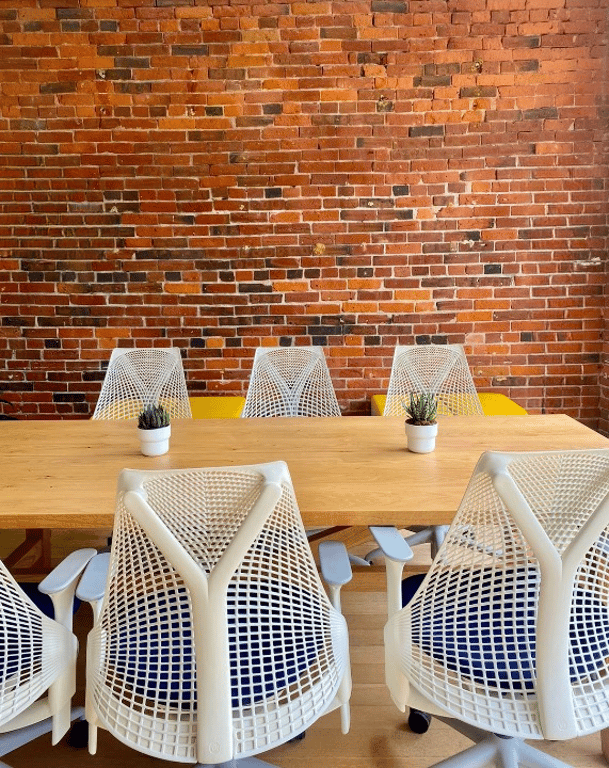 An interior shot of Hot Desk Day Pass – Bright & Inspiring Shared Space (Premium)