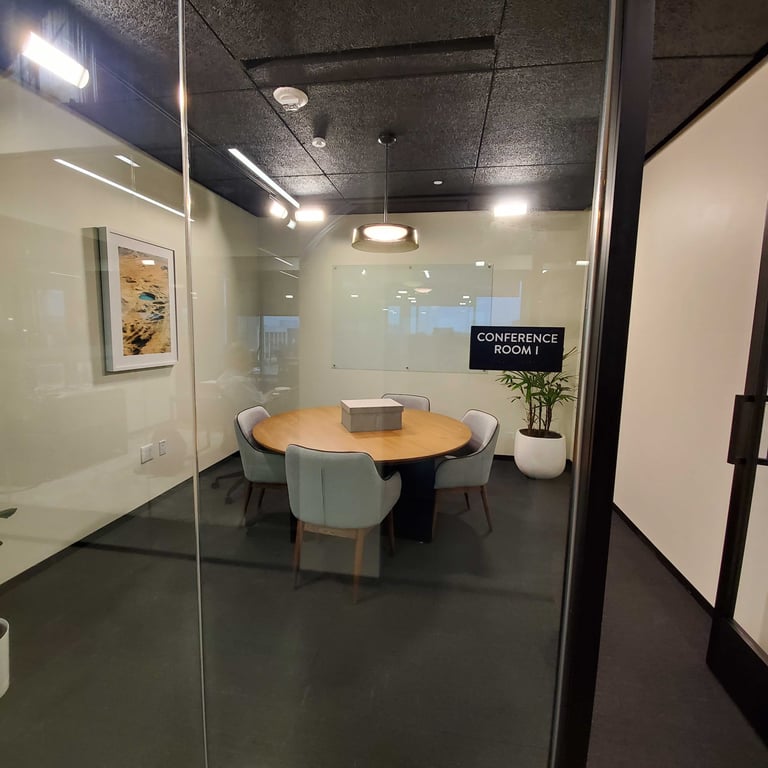 An interior shot of Conference I